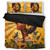 Black Identity Bedding Set Custom Black Women Sunflower Queen