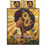 Black Identity Quilt Bed Set Custom Black Women Sunflower Queen