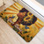 Black Identity Doormat Custom Black Women Sunflower Queen