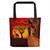 Black Identity Tote Bag African Woman Sunset