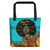 Black Identity Tote Bag Black Mom Magic