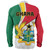 Ghana Long Sleeve Shirt Black Star National Pride Heritage Design