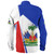 Haiti Long Sleeve Shirt National Pride Coat Of Arms Heritage Design