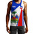 Haiti Tank Top National Pride Coat Of Arms Heritage Design