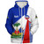 Haiti Sherpa Hoodie National Pride Coat Of Arms Heritage Design