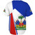 Haiti Baseball Shirt National Pride Coat Of Arms Heritage Design