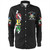 Order of the Eastern Star Long Sleeve Shirt Pearls Black