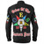 Order of the Eastern Star Long Sleeve Shirt Pearls Black