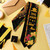Africa Graduation Stole Custom Tribal Dashiki Pattern Black Style