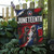Juneteenth Garden Flag Celebrate Freedom Raised Fists Style