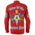 Order of the Eastern Star Long Sleeve Shirt Pearls Red