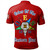 Order of the Eastern Star Polo Shirt Pearls Red