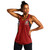 Order of the Eastern Star Women Tank Pearls Red