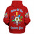 Order of the Eastern Star Sherpa Hoodie Pearls Red
