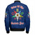 Order of the Eastern Star Zipper Bomber Jacket Pearls Blue