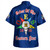 Order of the Eastern Star Hawaiian Shirt Pearls Blue