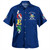 Order of the Eastern Star Hawaiian Shirt Pearls Blue