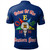 Order of the Eastern Star Polo Shirt Pearls Blue
