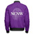 NCNW Zipper Bomber Jacket Simple Style