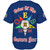 Order of the Eastern Star Baseball Shirt Pearls Blue