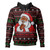Black Culture & Pride Hoodie Black Santa Pointing Finger Ugly Christmas Style