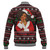 Black Culture & Pride Baseball Jacket Black Girl Magic Pointing Finger Ugly Christmas Style