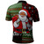 Black Culture & Pride Polo Shirt Black Santa Claus Christmas Pixel Art