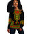 Africa Off Shoulder Sweatshirt Dashiki Junteenth Day