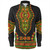 Zeta Phi Beta Long Sleeve Shirt Dashiki Juneteenth