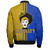 Sigma Gamma Rho Zipper Bomber Jacket Custom Rhoyalty Rose Style