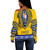 Sigma Gamma Rho Off Shoulder Sweatshirt Dashiki Africa