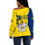 Sigma Gamma Rho Off Shoulder Sweatshirt Custom Simple Style