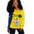 Sigma Gamma Rho Off Shoulder Sweatshirt Custom Simple Style
