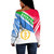 Eritrea Off Shoulder Sweatshirt Flag Style