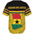 Ghana Baseball Shirt Freedom And Justice