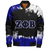 Zeta Phi Beta Bomber Jacket Face Style