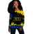 Sigma Gamma Rho Off Shoulder Sweatshirt Face Style