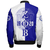Zeta Phi Beta Zipper Bomber Jacket Half Style