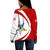 Order of the Eastern Star Off Shoulder Sweatshirt Circle Style