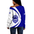 Zeta Phi Beta Off Shoulder Sweatshirt Circle Style