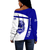 Zeta Phi Beta Off Shoulder Sweatshirt Spring Style