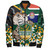 South Africa Bomber Jacket Custom SA Rugby Springboks Pride 2023 Hexagon Jersey