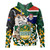 South Africa Hoodie Custom SA Rugby Springboks Pride 2023 Hexagon Jersey