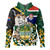South Africa Hoodie Custom SA Rugby Springboks Pride 2023 Hexagon Jersey
