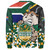 South Africa Sweatshirt Custom SA Rugby Springboks Pride 2023 Hexagon Jersey