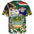 South Africa Baseball Shirt Custom SA Rugby Springboks Pride 2023 Hexagon Jersey