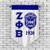 Zeta Phi Beta Gonfalon Letter Style