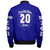 Zeta Phi Beta Zipper Bomber Jacket Custom Chapter And Spring Style