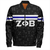 Zeta Phi Beta Bomber Jacket Alphabet Style