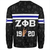 Zeta Phi Beta Sweatshirt Alphabet Style